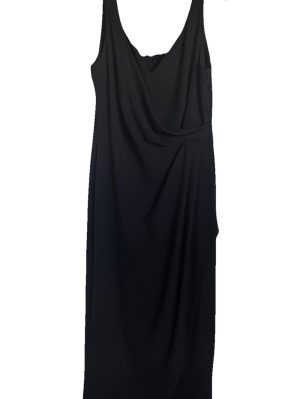 David Warren New York Dress Black Evening 90s Minimalist Size 14
